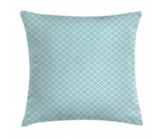 Swirled Waves Ocean Theme Pillow Cover