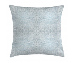 Swirled Floral Lines Pillow Cover