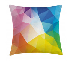 Fractal Colored Lines Pillow Cover
