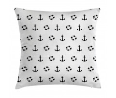 Anchors and Lifebuoys Pillow Cover