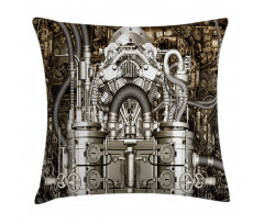 Bike Engine Cars Photo Pillow Cover