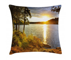 Sunset Forest Canada Pillow Cover