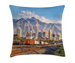 Salt Lake City Utah USA Pillow Cover