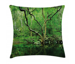 Nature Theme Jungle Pillow Cover