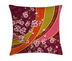 Sakura Blossom Japanese Pillow Cover