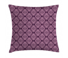 Damask Floral Swirls Pillow Cover