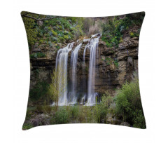 Waterfall Forest Sicily Pillow Cover
