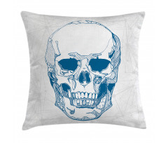 Skull Science Elements Pillow Cover