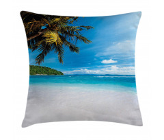 Exotic Island Beach Pillow Cover
