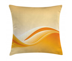 Vibrant Waved Line Pillow Cover