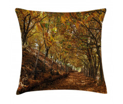 Autumn Foliage Forest Pillow Cover