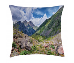 Mountain Wild Rhubarb Pillow Cover