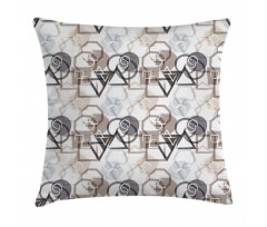 Triangles Squares Plygons Pillow Cover