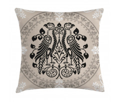 Heraldic Eagles Pillow Cover