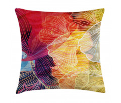 Abstract Colorful Natural Pillow Cover