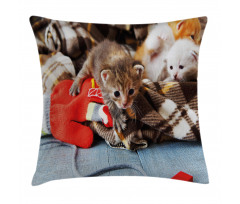 Kittens Mittens Baby Toys Pillow Cover