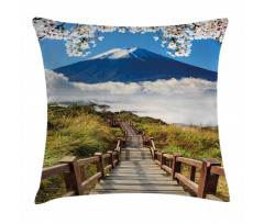 Mountain Valley Road Pillow Cover