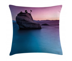 Bonsai Rock Lake Tahoe Pillow Cover