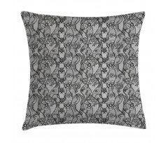 Lace Gothic Pattern Pillow Cover