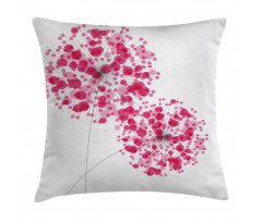 Abstract Dandelion Artwork Pillow Cover
