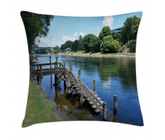 Waikato River Hamilton Pillow Cover