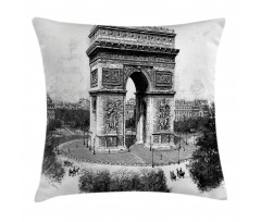 Auguste Vitu Monument Pillow Cover