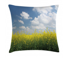Rapeseed Field Germany Pillow Cover