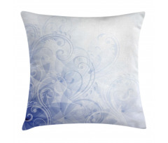 Abstract Floral Curl Pillow Cover