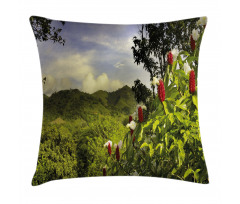 Rural Scenery Costa Rica Pillow Cover
