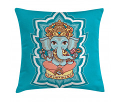 Asian Mandala Pillow Cover
