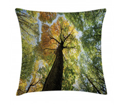 Forest Autumn Growth Eco Pillow Cover