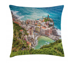Vernezza Italy Pillow Cover