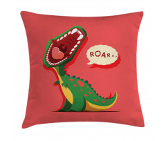 Cartoon Prehistoric Pillow Cover