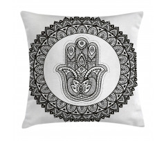 Traditional Art Style Pillow Cover