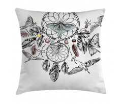 Dreamcatcher Butterflies Pillow Cover