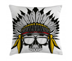 Tribe Leader Feather Head Pillow Cover