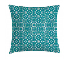 Moroccan Floral Swirls Pillow Cover