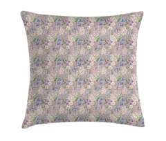 Farm Flower Lilacs Bloom Pillow Cover