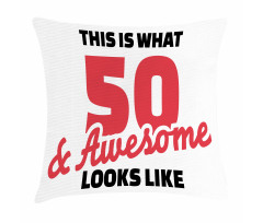 50 Pillow Cover