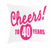 Cheery Greeting Pillow Cover