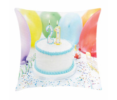 Colorful Ballons Pillow Cover