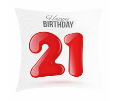 Teen Birthday Party Pillow Cover