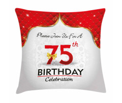 Royal Birthday Party Pillow Cover