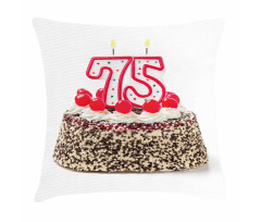 Cake 75 Pillow Cover