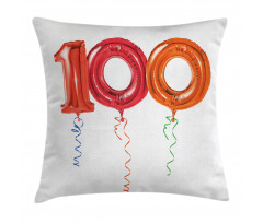 Flying Balloons Art Pillow Cover