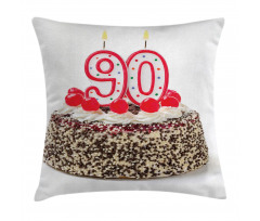 Tasty Cherries Candles Pillow Cover