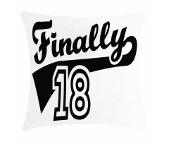Basketball Words Pillow Cover