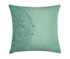 Mixed Leaves Botanical Pillow Cover