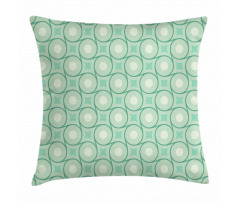 Circles Dots Wavy Squares Pillow Cover