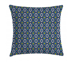 Abstract Leaf Form Spots Pillow Cover